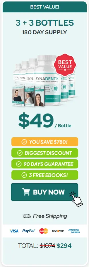 Order Synadentix 6 Bottles